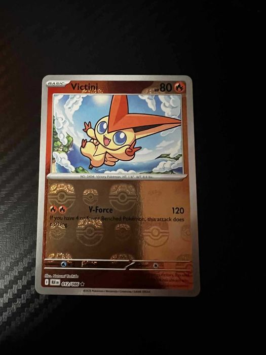 Karta Pokemon TCG Victini (xBLK 012) Master Ball