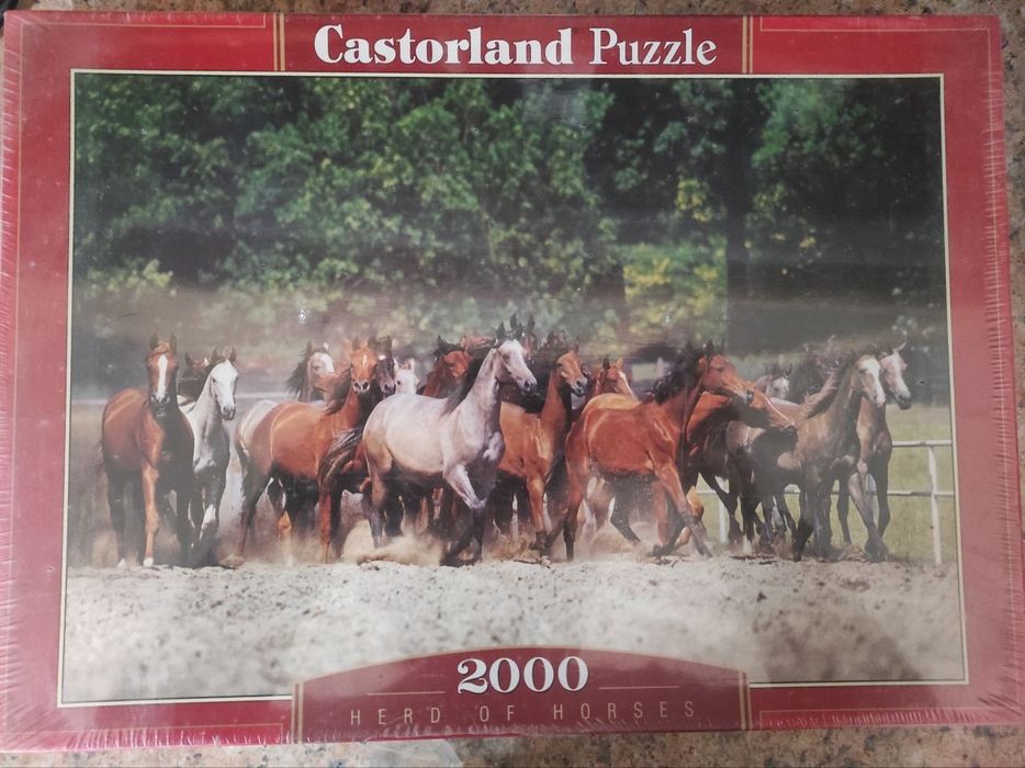 Castorland Puzzle Herd of Horses 2000
