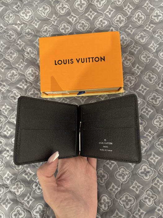 Зажим для грошей,гаманець LV