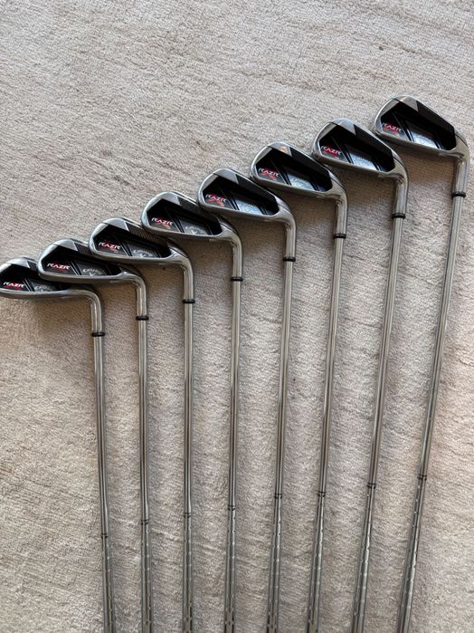 Callaway RAZR X NG Iron Set: 4-9 + PW + AW