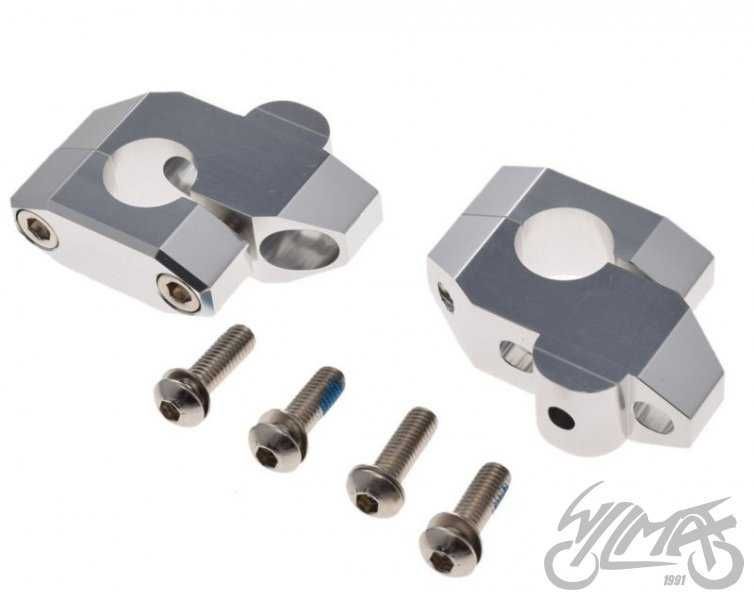 Podwyższenie i przesunięcie kierownicy 22mm Risery