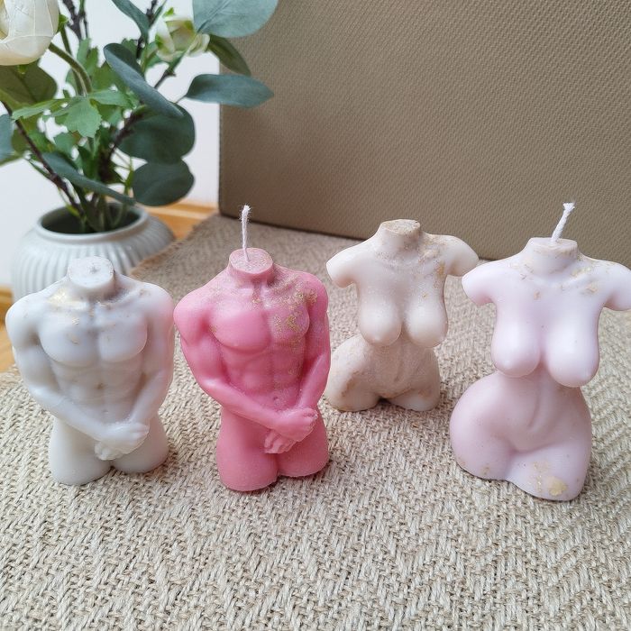 Vela Feminina e Masculina, artesanal.