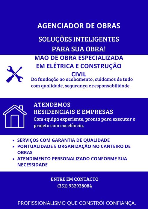 Pequenos trabalhos de Reformas,Eletricista em geral,câmaras, alarmes