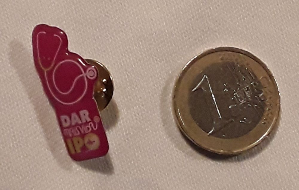 Pin IPO "Dar mais vida", como novo!