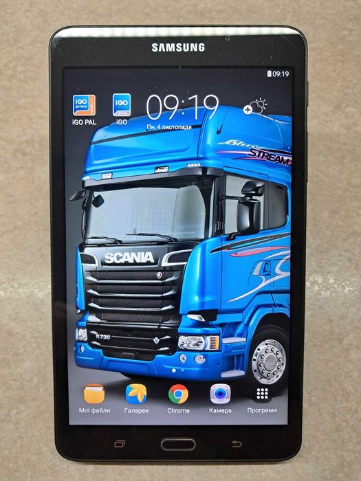 Грузовий GPS навігатор Samsung 7". Карти 2026р!