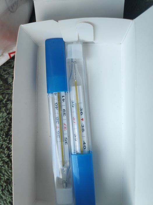 Термометр для тіла медичний ртутний