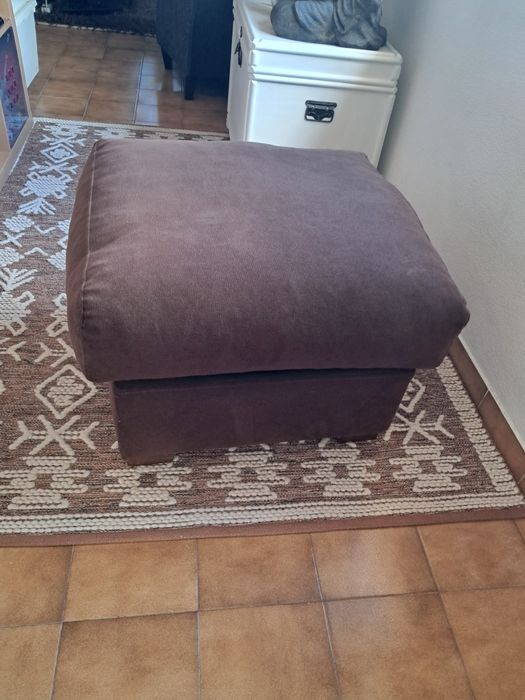 Banco de sofá, pousa pés