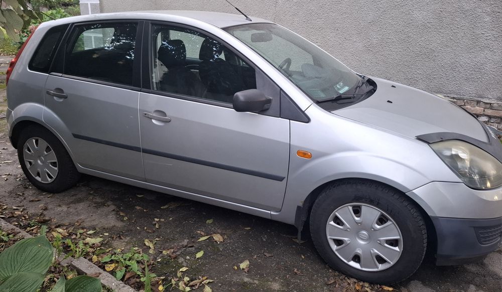 Ford fiesta сірий