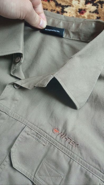 Рубашка, сорочка Hi - Tec "Bush 2 Plain" Kruger Park Edition, розмір М