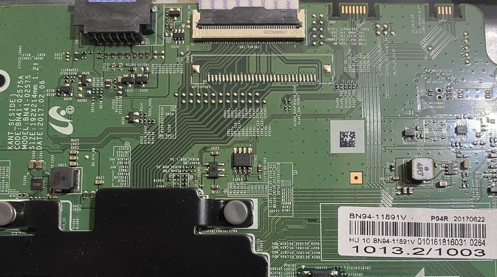 Peças tv SAMSUNG UE32M5605 BN41.02292A BN95.04014A Testada