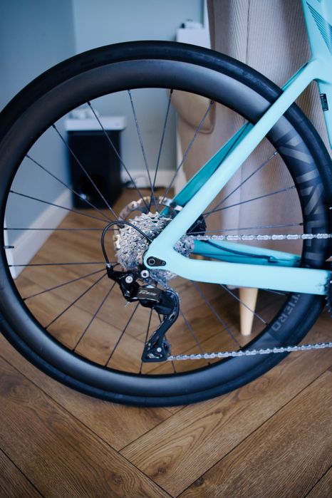 Bianchi Oltre rozm. 55 105 Carbon, hydraulika, koła karbonowe Vinci