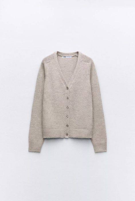 nowy kardigan sweter zara