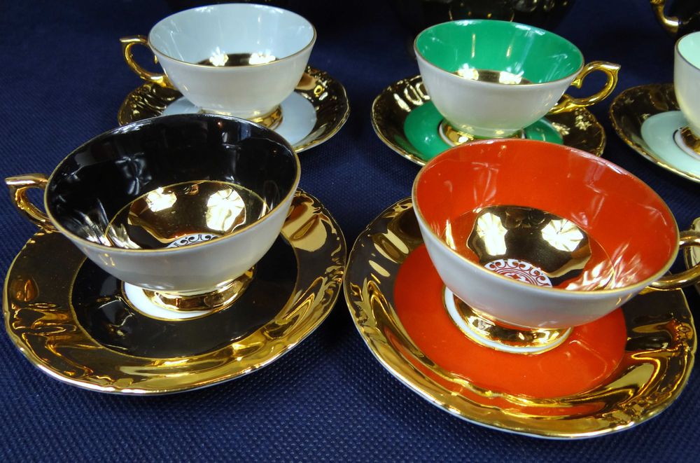 Serwis porcelanowy Kahla lata 60-te