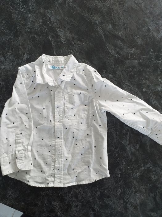 Koszula chłopięca roz 74
