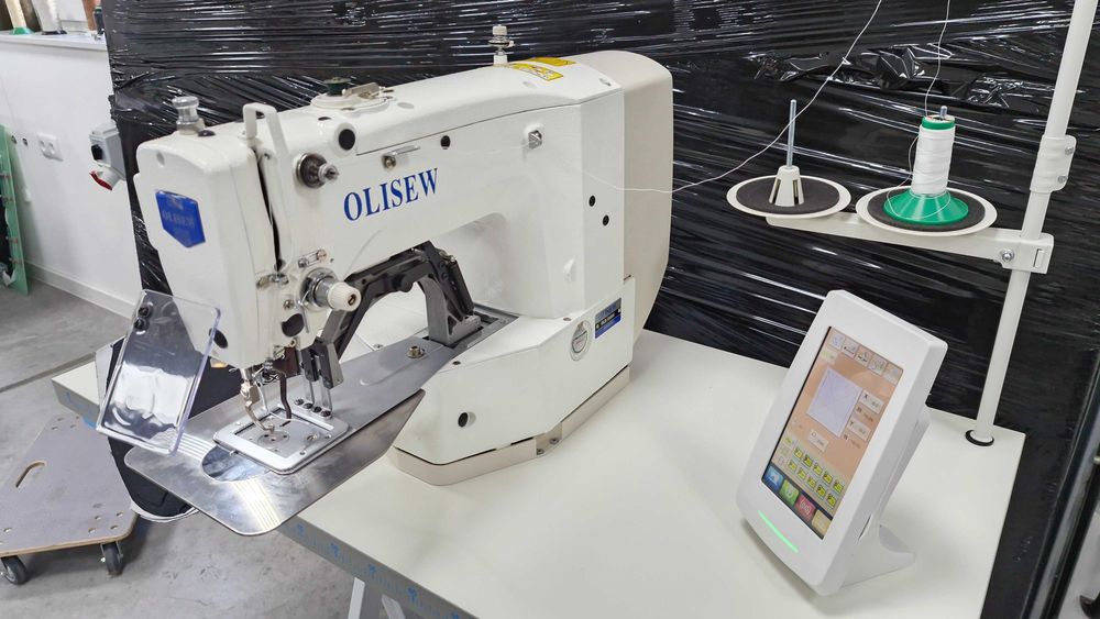 Ryglówka maszyna programowalna Olisew OLD1906H o polu szycia 60x40mm