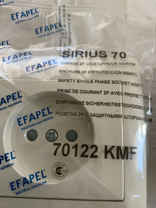 Tomada e interruptores