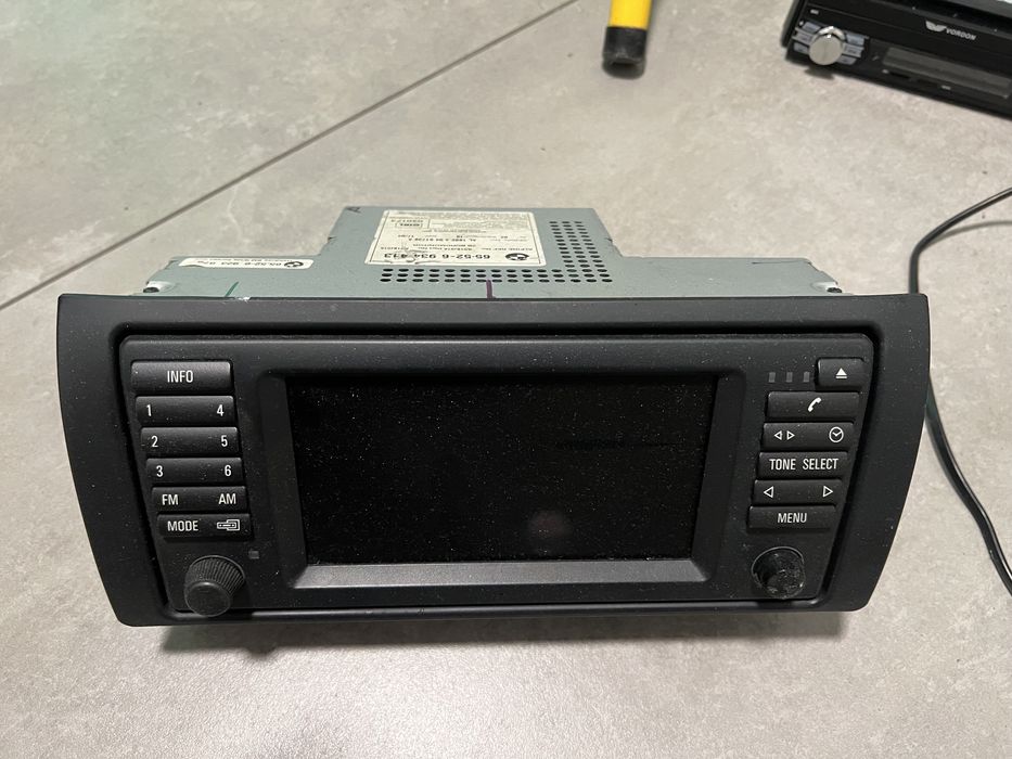 Radio BMW X5 e53 lift ALPINE Nawigacja GPS Duża kolorowa STAN BDB