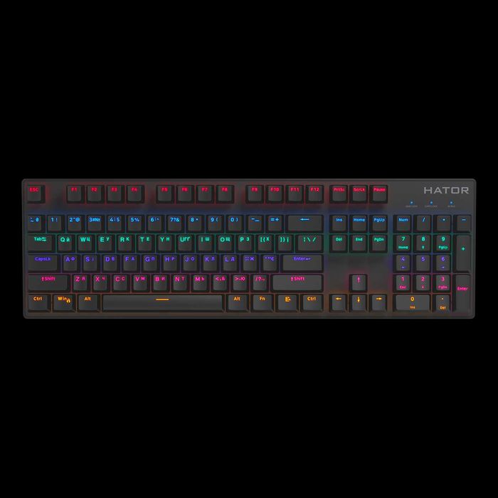 Клавиатура Hator Starfall Rainbow red switch