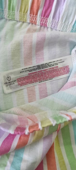Комплект костюм девочке Primark  размер 104-110,  4-5 лет