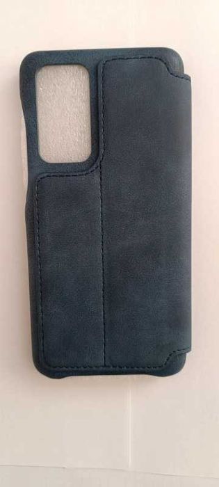 Etui ze skory ze skóry ekologicznej do Huawei P40 granatowy