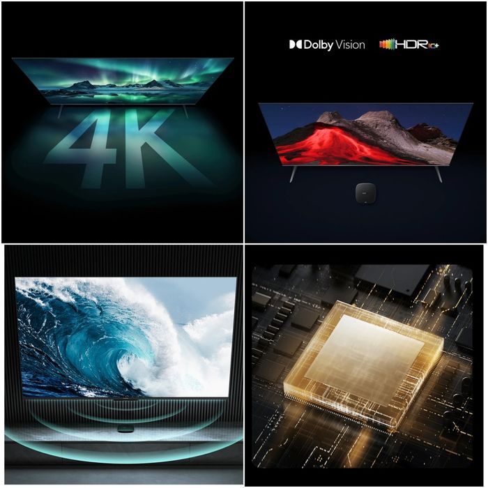 Приставка Xiaomi Mi Box S 4K Gen3 смарт бокс smart TV stick т2 плеер