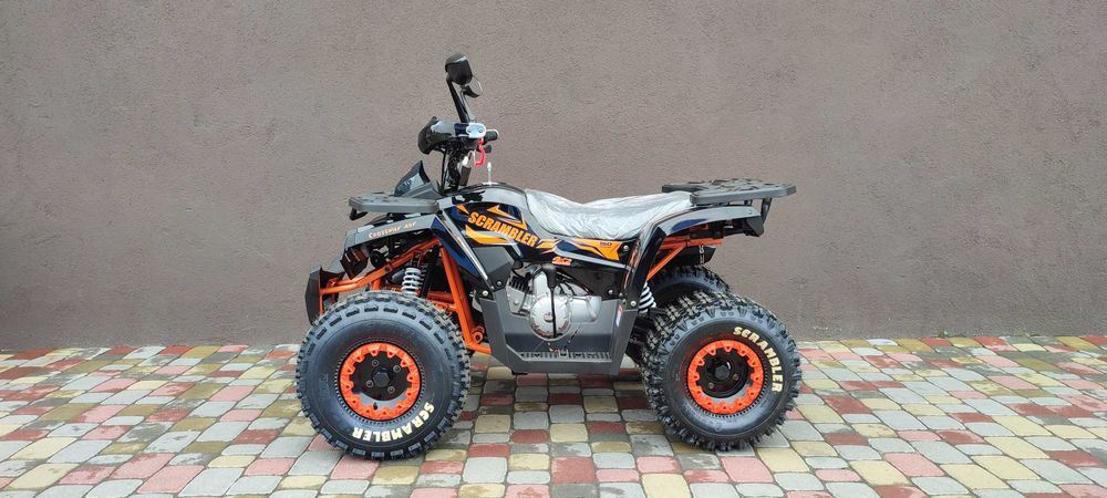 Детский квадроцикл Scrambler 150сс, Мотор С Балансировочным Валом