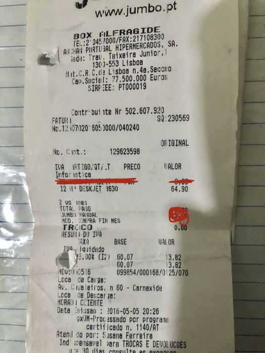 impressora/scanner HP DeskJet 3630