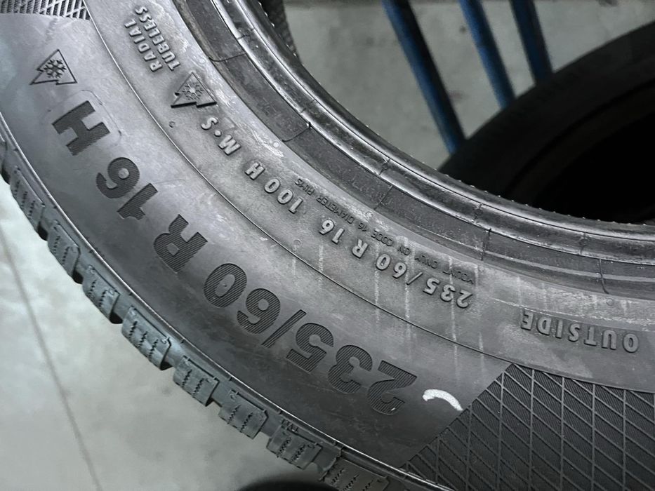 235/60/16 R16 Continental WinterContact TS850P 4шт нові зима