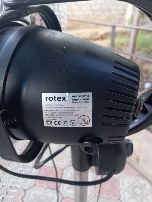 Вентилятор rotex