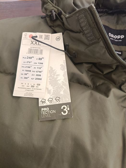 Nowa kurtka męska zimowa " Cropp" rozm. X XL