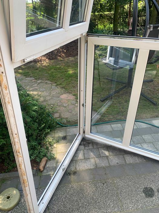 Okno pcv, z demontażu 107x198 / 107x125/