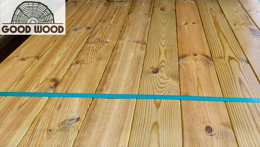 Deski tarasowe IMPREGNOWANE NTR ciśnieniowo deska na taras SZWEDZKA!