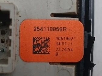Comando / botão / interruptor vidros frente esquerdo SMART ForTwo Coup