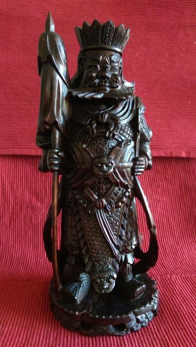 Escultura  em madeira século  XIX uma obra de arte portes grátis.