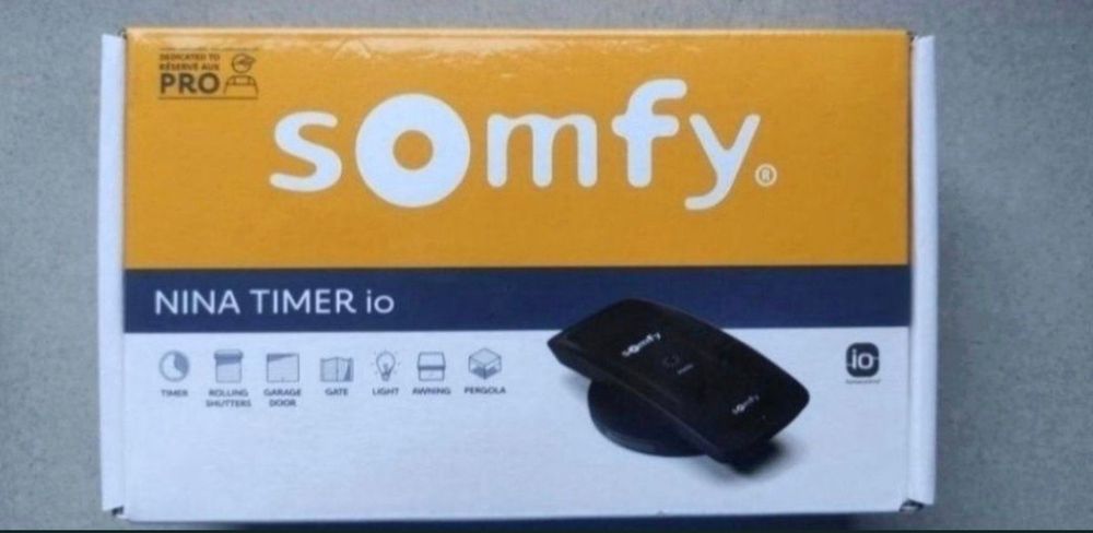 Pilot somfy Nina Timer Io