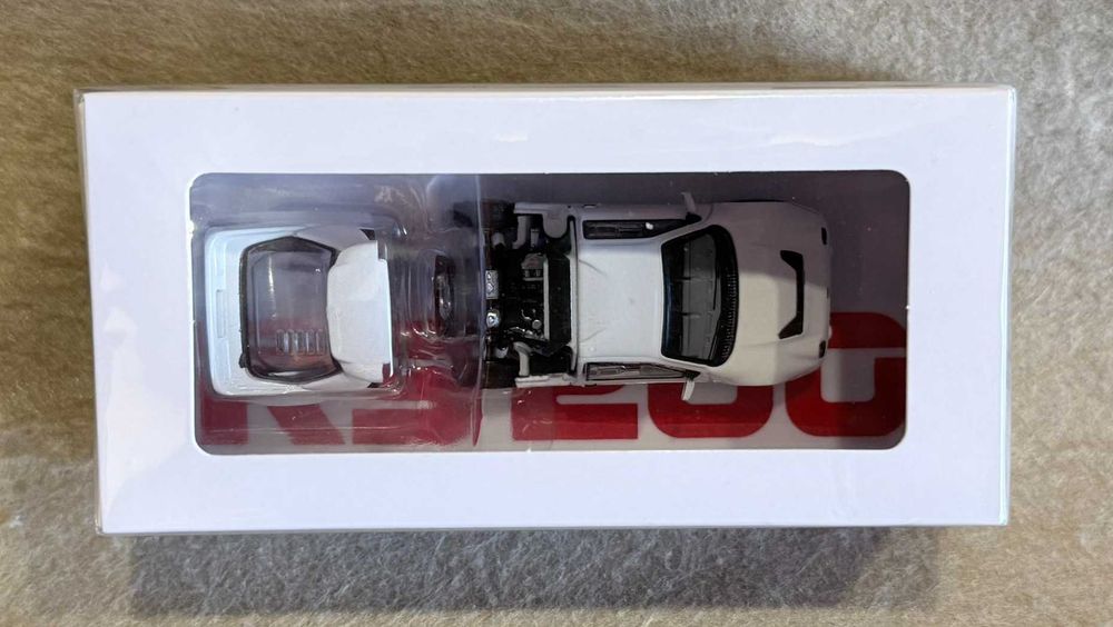 5 miniaturas 1:64 Tarmac - Honda, Porsche, Ferrari e Datsun