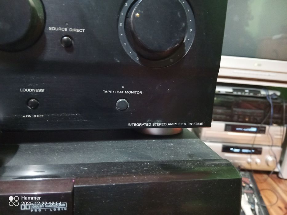 Wzmacniacz Sony ta-f361r,Kenwood krf-6010, mikser Gemini 626
