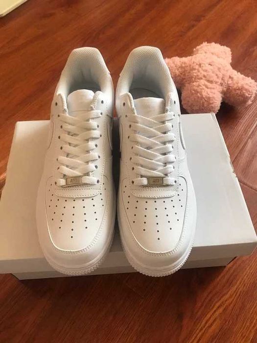 oryginalne buty Nike_Air_Force_1_Low_07_White R.44