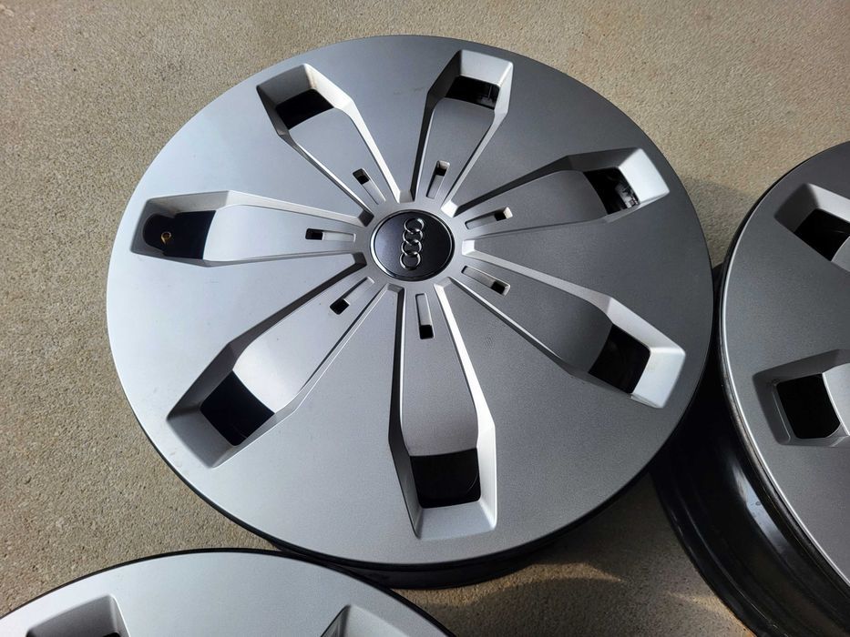 [614] Felgi stalowe Audi 16 cali 5x112 ET43 6J+ Kołpaki GRATIS !