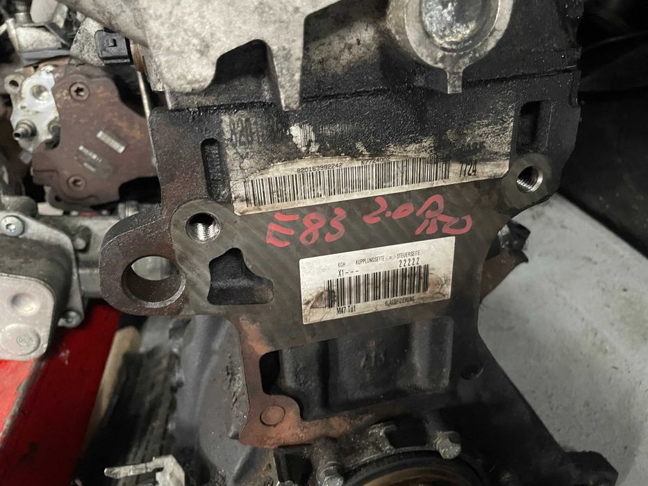 Bmw x3 e83 silnik 2.0 m47n2 150ps 20 4D 4