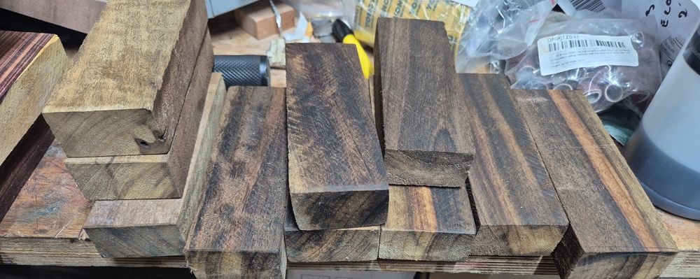 talas  ébano para navalhas e facas