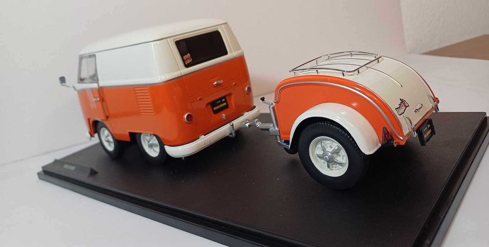 1/18 VW pão de Forma Kool Kombi lr - Solido