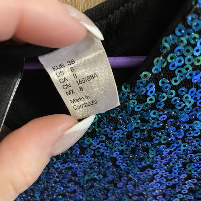 плаття з паєтками розмір s