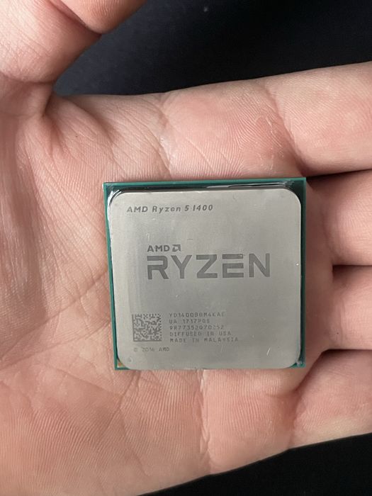 Процессор amd ryzen 5 1400 am4 3.2 ghz амд райзен
