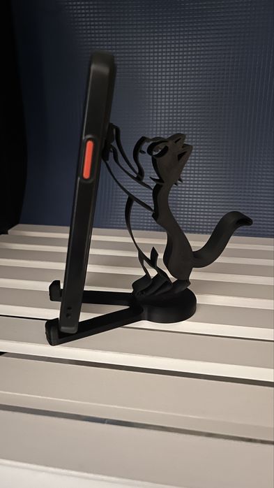 Gatinho suporte para telemovel