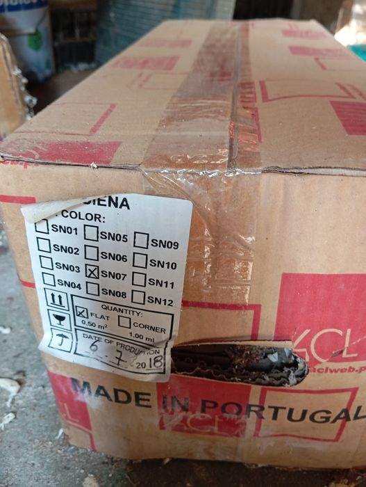 Placas imitar xisto.