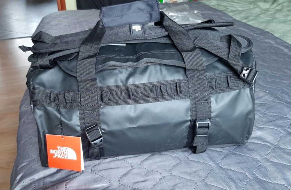 Torba Czarna THE NORTH FACE BASE CAMP DUFFEL - Rozmiar XS - 31 litrowa