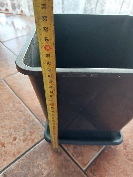 Doniczka produkcyjne kwadrat