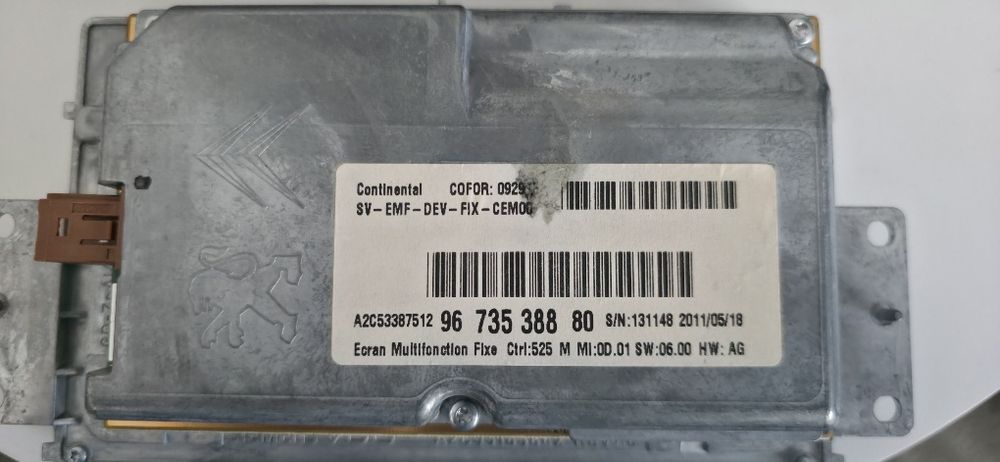 Radio navigacja Citroen C5 X7