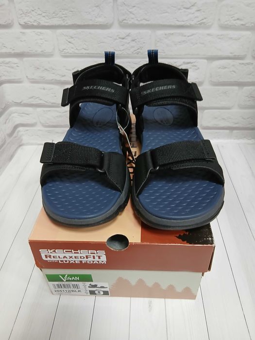 Чоловічі сандалії Skechers Tresmen 205112 BLK